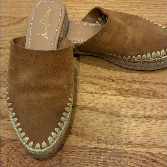 Sam Edelman Brown Suede Mules - Picture 3 of 5